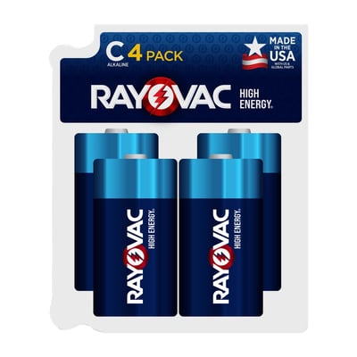 Rayovac High Energy Alkaline C Cell Batteries