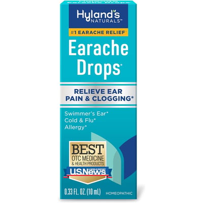 Hyland's Naturals Earache Drops, 0.33 Fl Oz