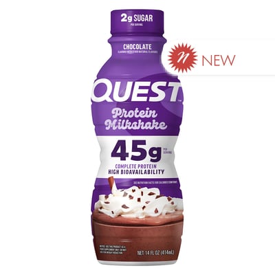 Quest Chocolate Protein Milkshake 14 Fl Oz