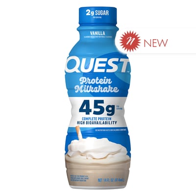 Quest Protein Milkshake, Vanilla 14 Fl Oz