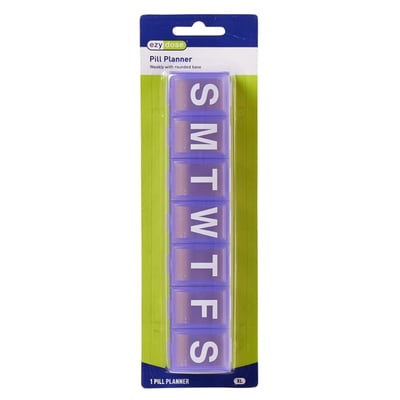 Ezy Dose Contour Pill Box, X Large