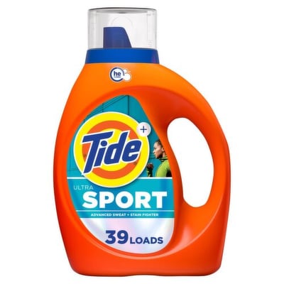 Tide Ultra Sport Liquid Laundry Detergent 55 fl oz