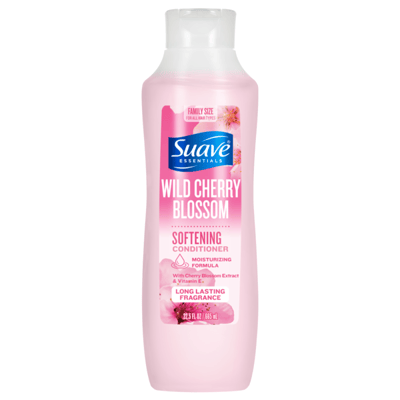 Suave Essentials Wild Cherry Blossom Softening Conditioner - 22.5 fl oz