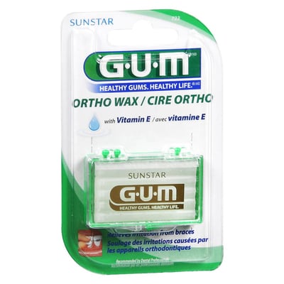 GUM Orthodontic Wax + Vitamin E