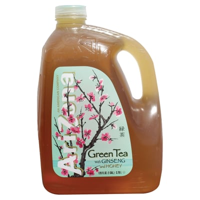 AriZona Green Tea With Ginseng And Honey - 128 Fl Oz Jug