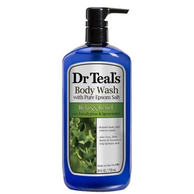 Dr Teals Body Wash Eucalyptus 710ml
