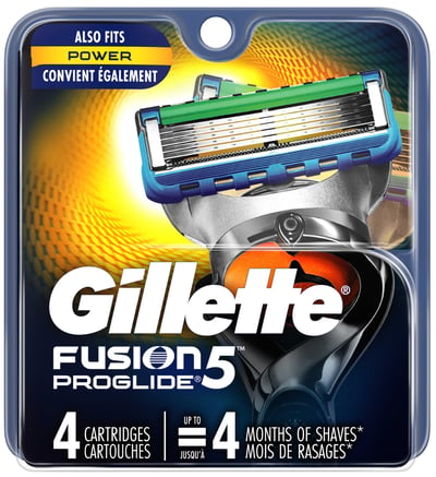 Gillette Fusion Proglide 5 Cartridges 4ct
