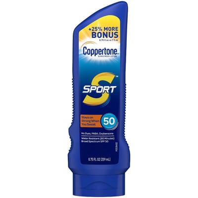 Coppertone Sport Sunscreen Lotion SPF 50 7 fl oz