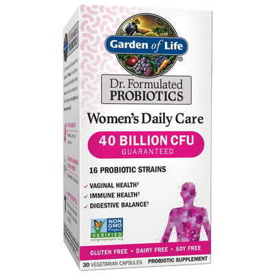 Garden of Life Women's Probiotics Daily Care Capsules - 30ct