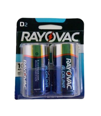 Rayovac High Energy Alkaline D Cell Batteries