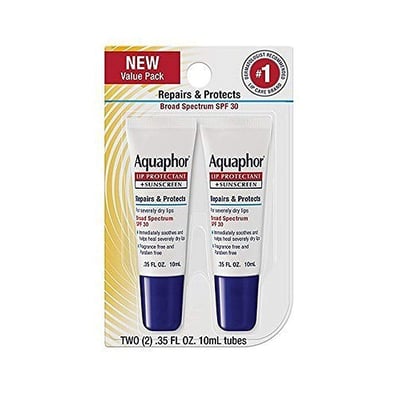 Aquaphor Lip Repair & Protect SPF 30 Dual Pack
