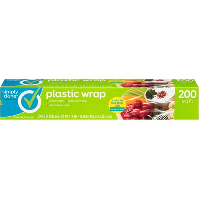 Simply Done Plastic Wrap 200 sq ft