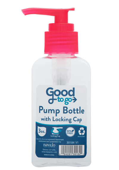 Good2Go Pump Bottle with Locking Cap, 3 oz