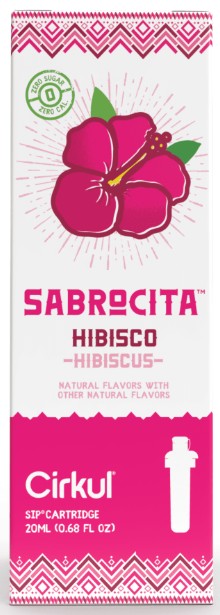 Cirkul Sabrocita Hibiscus Flavor Cartridge Drink Mix