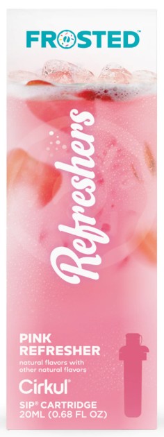 Cirkul Frosted Refreshers Pink Refresher Flavor Cartridge, 0.68 fl oz, 1 Count