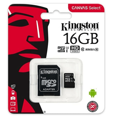 Kingston Micro SD Card 16GB