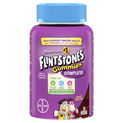 Bayer Flintstones Complete Children's Multivitamin Supplement Gummies