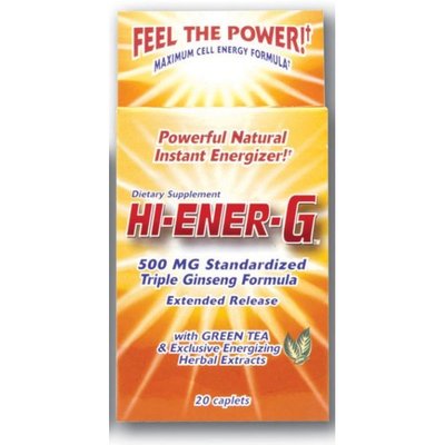 HI ENER-G Super High Energy Effervescent Tablets 20 Count