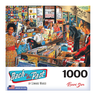 Back to The Past Jigsaw Puzzle, Assorted Designs, 1000 Pieces