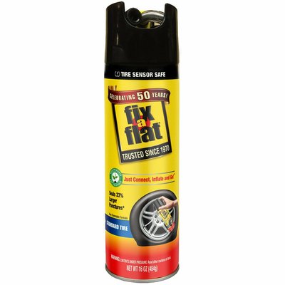 Fix-a-Flat Standard Tire Inflator & Sealer Aerosol 16 oz