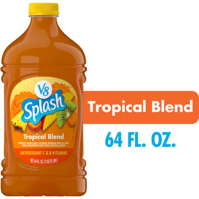 V8 Splash Tropical Blend Juice 64 fl oz