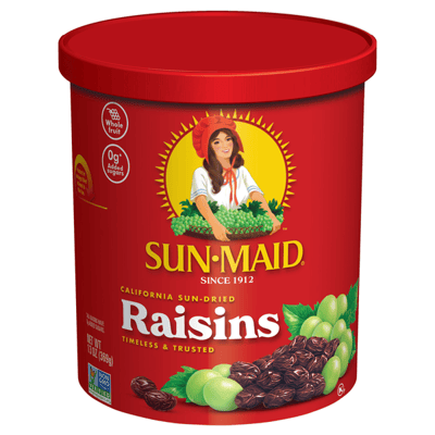 Sun Maid California Sun Dried Raisins 13 oz