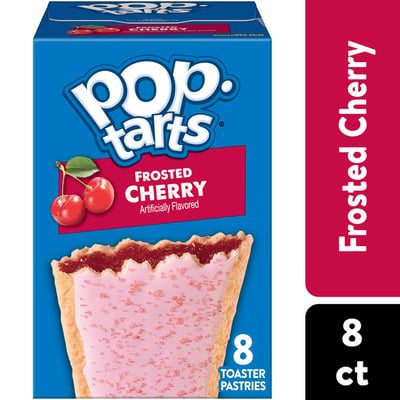 Pop-Tarts Frosted Cherry Toaster Pastries 13.5oz/8ct