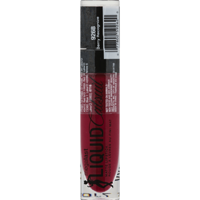 Wet n Wild MegaLast Liquid Catsuit Matte Lipstick Berry Recognize
