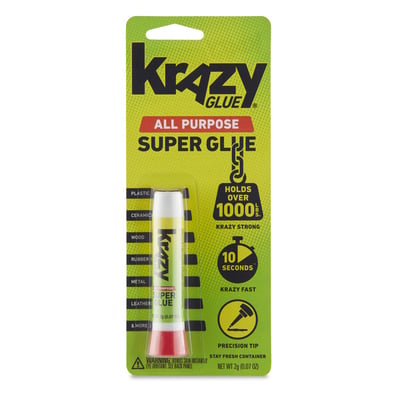 Krazy Glue Super All Purpose, Precision Tip, 0.07 Ounce