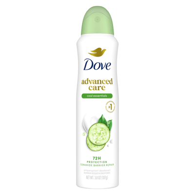 Dove Advanced Care Cool Essentials Antiperspirant Dry Spray 3.8 oz