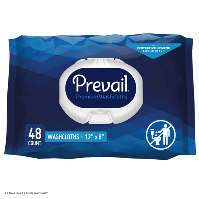 Prevail Scented Wipes Soft Pack Aloe / Vitamin E 48 Count