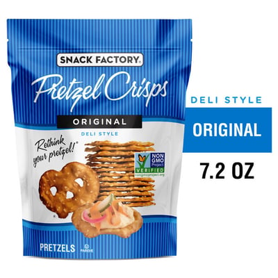 Snack Factory Pretzel Crisps Original 7.2 oz