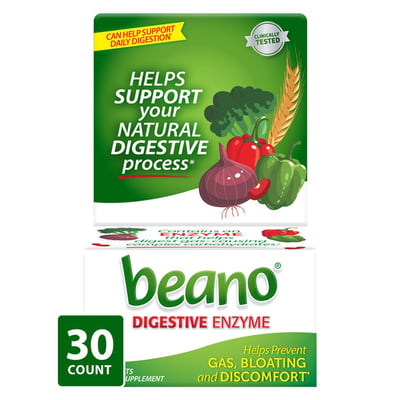 Beano Gas Prevention Tablets, 30 count