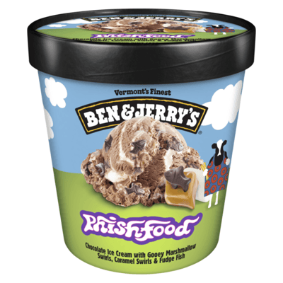 Ben & Jerry's Phish Food Chocolate Ice Cream 16oz
