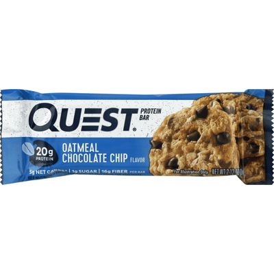 Quest Oatmeal Chocolate Chip Protein Bar 2.12oz