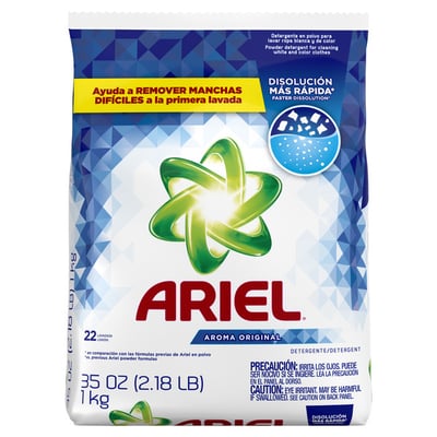 Ariel Original Scent Powder Laundry Detergent 35 oz