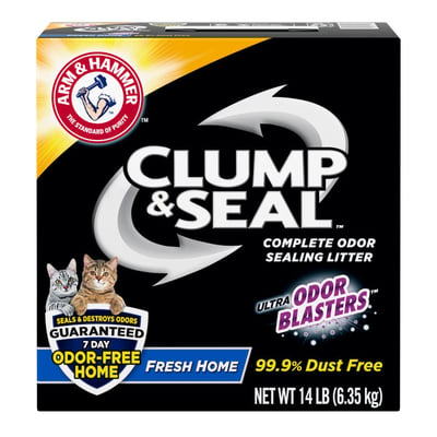 Arm & Hammer Clump & Seal Fresh Home Cat Litter 14 lb