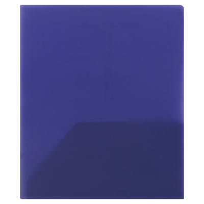 Top Flight Plastic Pocket Folder