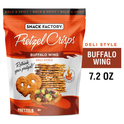 Snack Factory Pretzel Crisps Buffalo Wing 7.2 oz