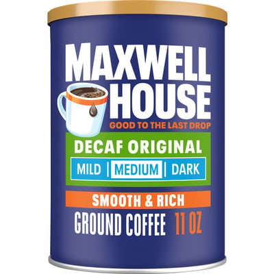 Maxwell House Original Roast Decaf Ground Coffee 11 oz