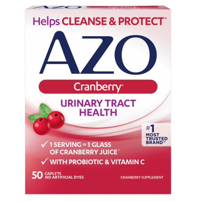 AZO Cranberry Caplets, 50 ct
