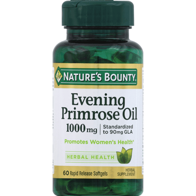 Nature's Bounty Evening Primrose Oil 1000 mg Rapid Release Softgels 60 ct