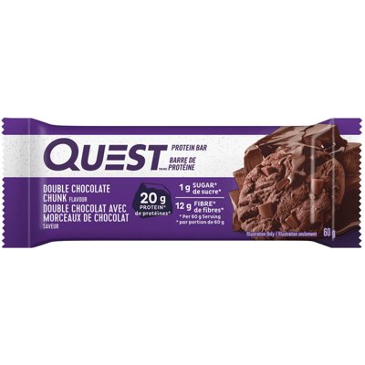 Quest Double Chocolate Chunk Protein Bar 2.12oz