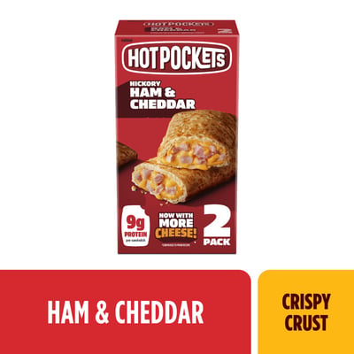 Hot Pockets Pocket 2pk Ham & Cheddar