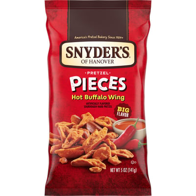 Snyder's of Hanover Hot Buffalo Wing Pretzel Pieces 5 oz