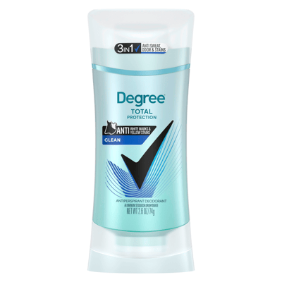 Degree UltraClear Antiperspirant Deodorant, Pure Clean, 2.6 Ounce