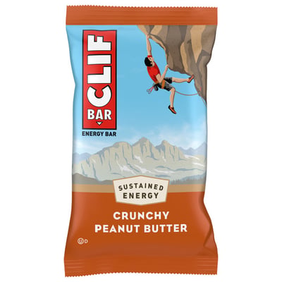 CLIF Bar Crunchy Peanut Butter Energy Bar 2.4 oz