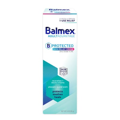 Balmex Adult Advantage Skin Relief Cream, B Protected 3 ounce