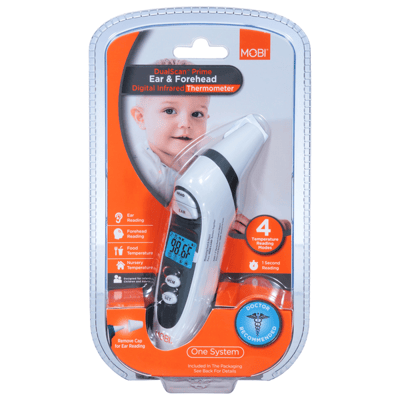 MOBI DualScan Prime Digital Ear Thermometer