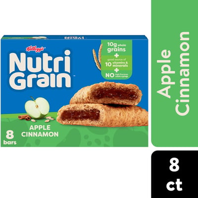 Nutri‑Grain Apple Cinnamon Soft Baked Breakfast Bars 8ct/10.4oz
